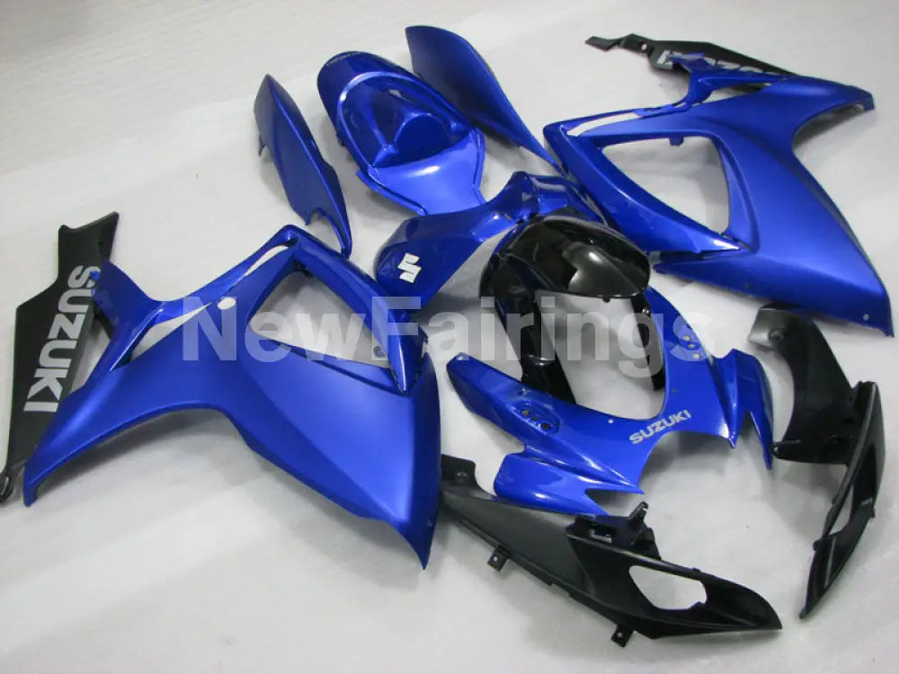 Matte Blue and Black Factory Style - GSX-R750 06-07 Fairing