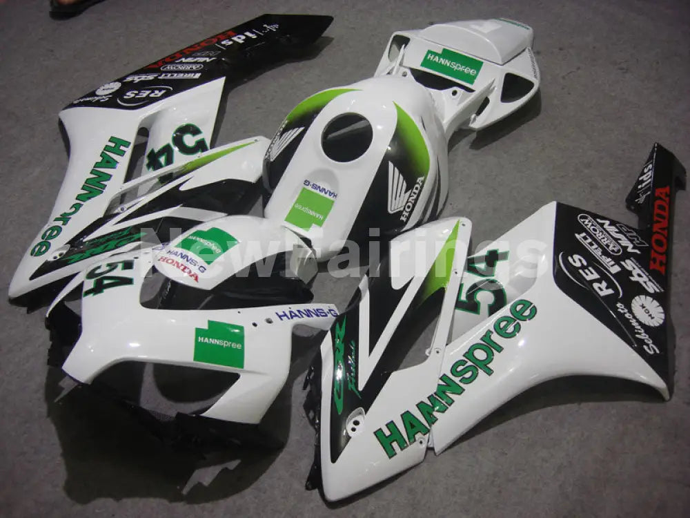 Number 54 Green and White HANN Spree - CBR1000RR 04-05