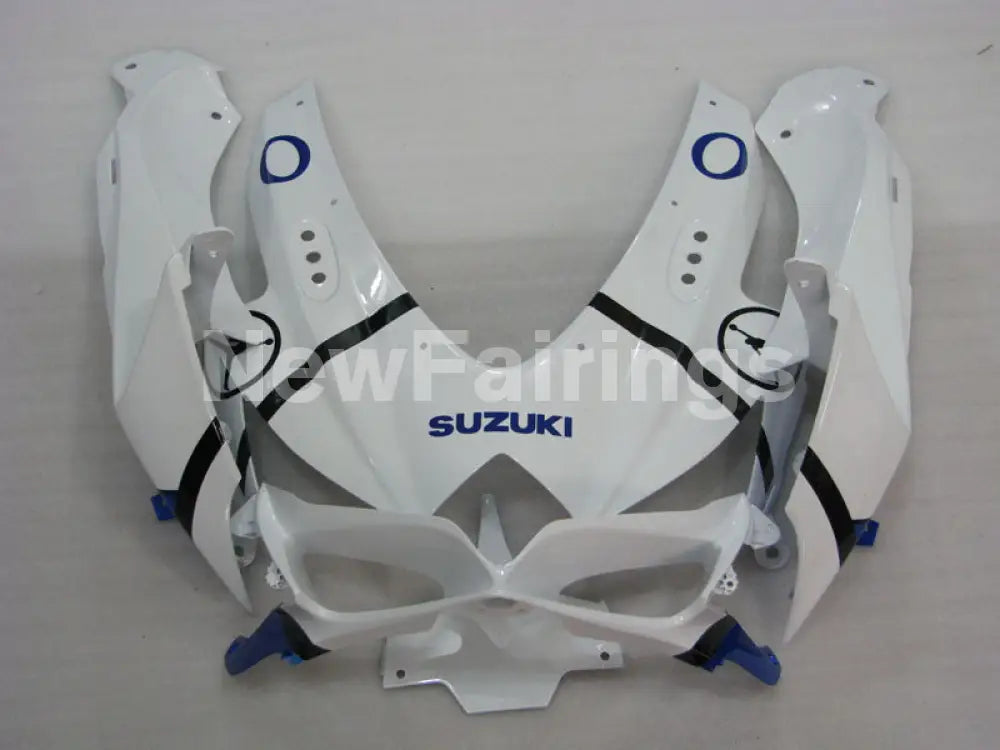 Number 59 White and Blue Jordan - GSX-R750 08-10 Fairing