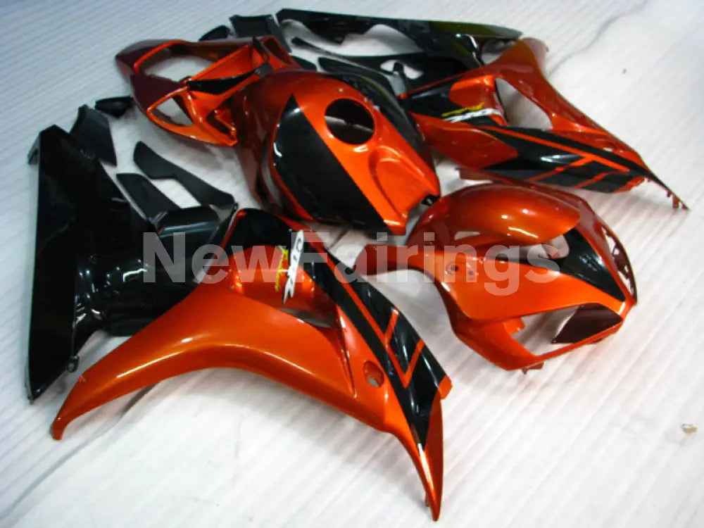 Orange and Black Factory Style - CBR1000RR 06-07 Fairing Kit