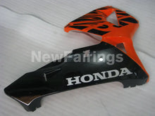 Charger l&#39;image dans la galerie, Orange and Black Fire - CBR600RR 05-06 Fairing Kit -