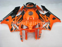 Charger l&#39;image dans la galerie, Orange and Black Fire - CBR600RR 05-06 Fairing Kit -