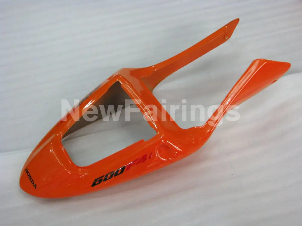 Orange and Black Flame - CBR600 F4i 01-03 Fairing Kit -