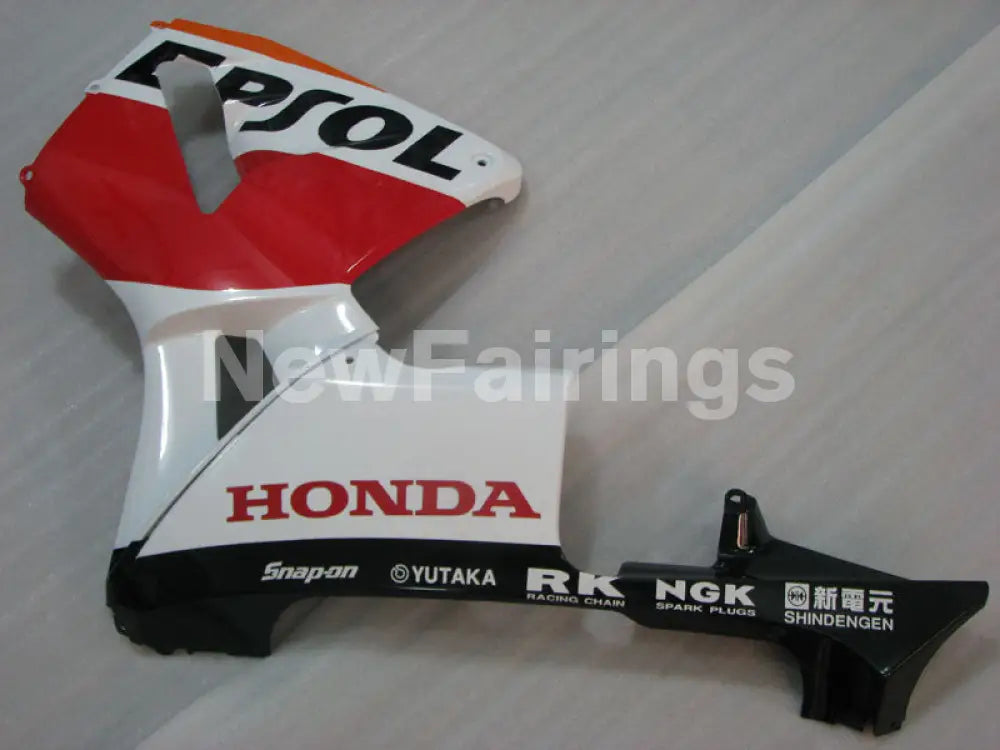 Orange Red and White Repsol - CBR600RR 05-06 Fairing Kit -