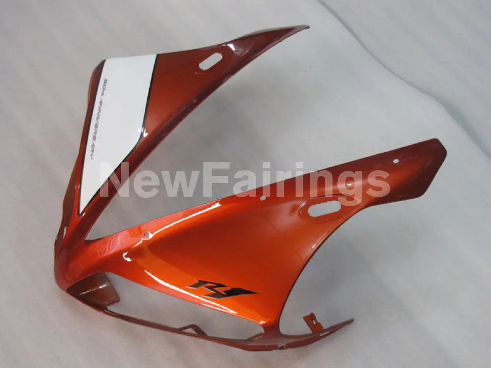 Orange White Black Factory Style - YZF-R1 04-06 Fairing Kit