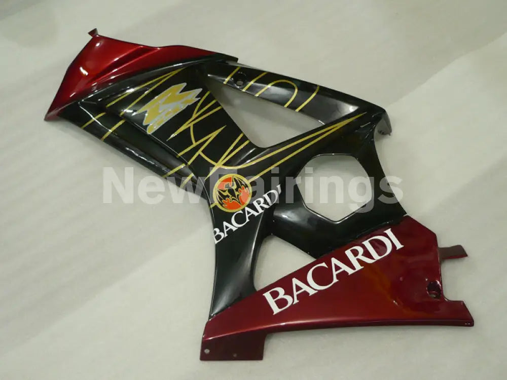 Red and Black BACARDI - GSX - R1000 07 - 08 Fairing Kit