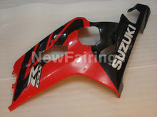 Charger l&#39;image dans la galerie, Red and Black Factory Style - GSX-R600 04-05 Fairing Kit -