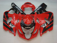 Charger l&#39;image dans la galerie, Red and Black Factory Style - GSX-R600 04-05 Fairing Kit -