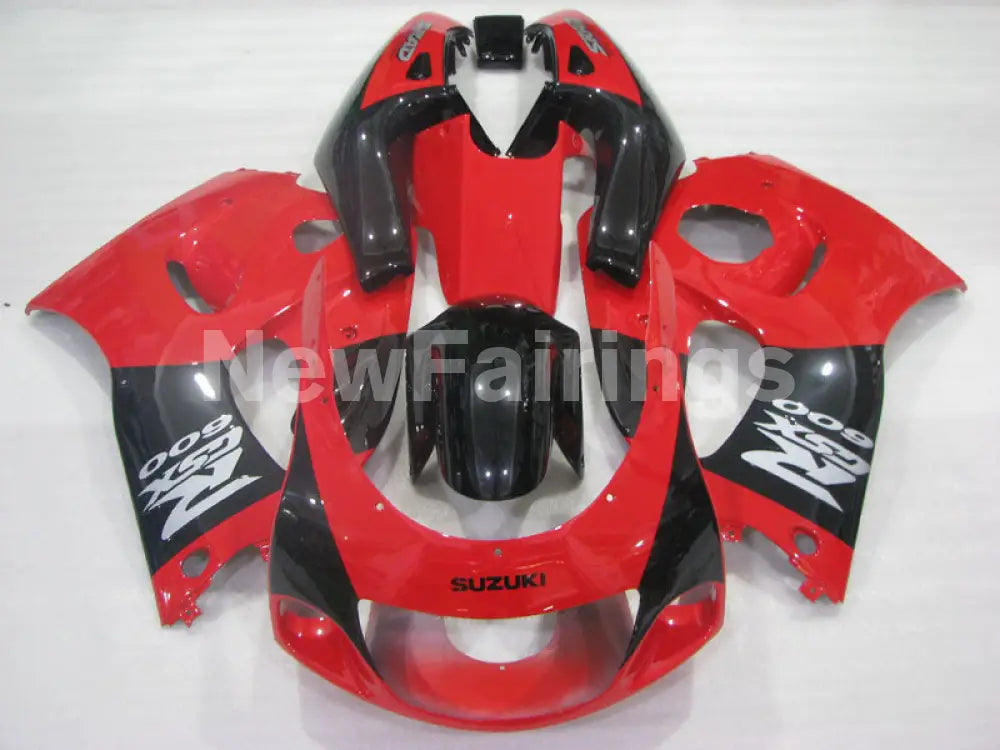 Red and Black Factory Style - GSX-R750 96-99 Fairing Kit