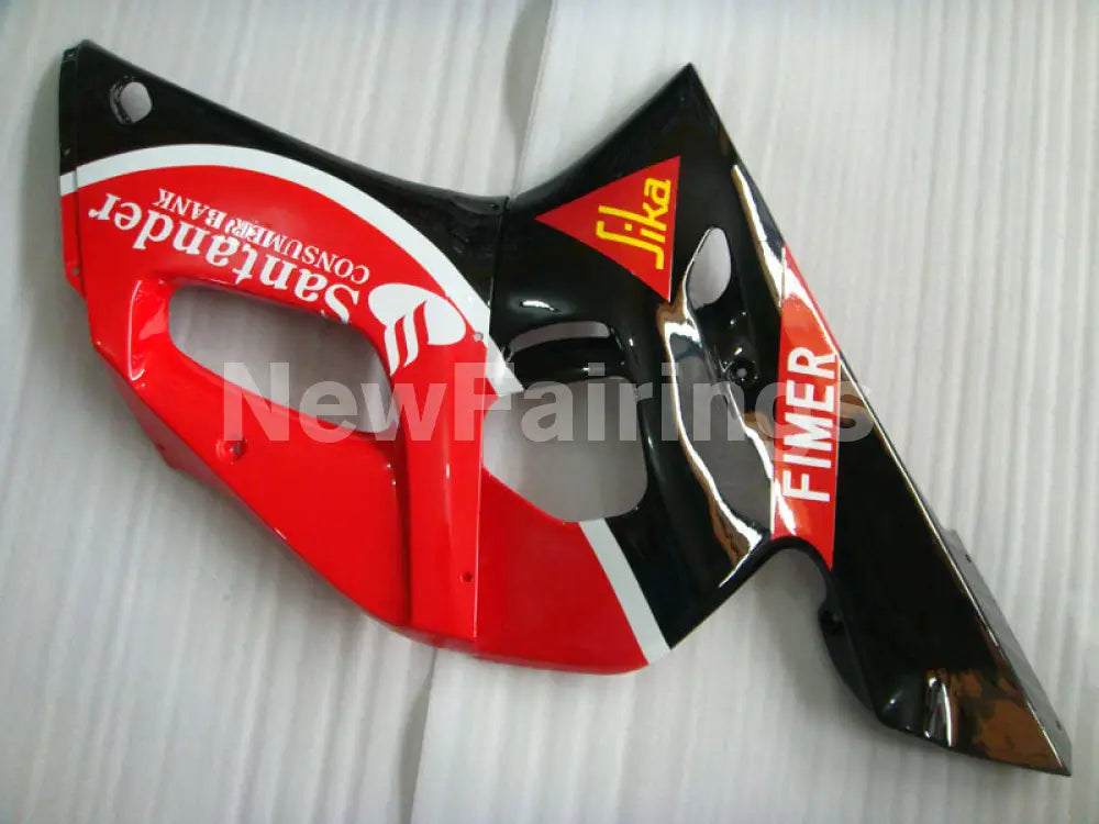 Red and Black Santander - YZF-R6 98-02 Fairing Kit Vehicles & Parts > Vehicle Parts & Accessories > Motor Vehicle Parts