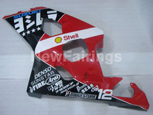 Charger l&#39;image dans la galerie, Red and Black White Factory Style - GSX-R600 04-05 Fairing