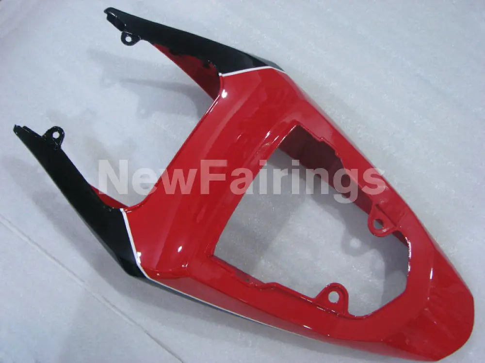 Red and Black White Factory Style - GSX-R600 04-05 Fairing