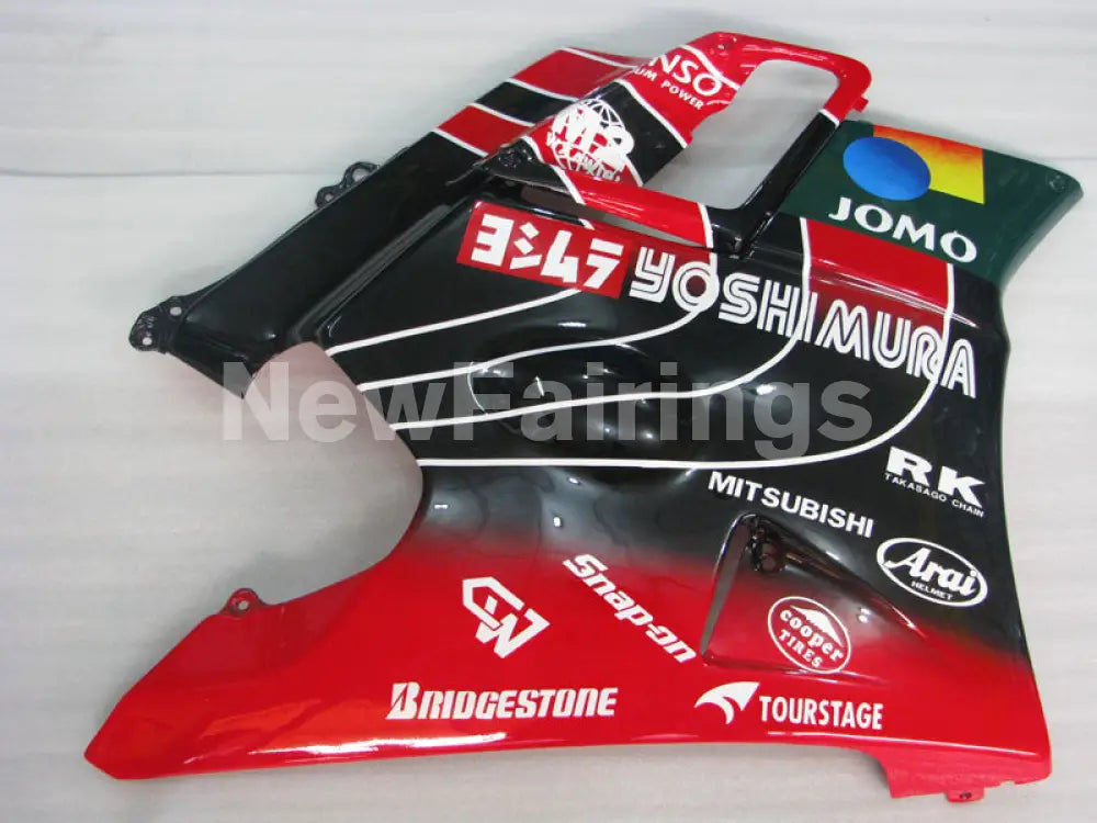 Red and Black Yoshimura - CBR600 F2 91-94 Fairing Kit -