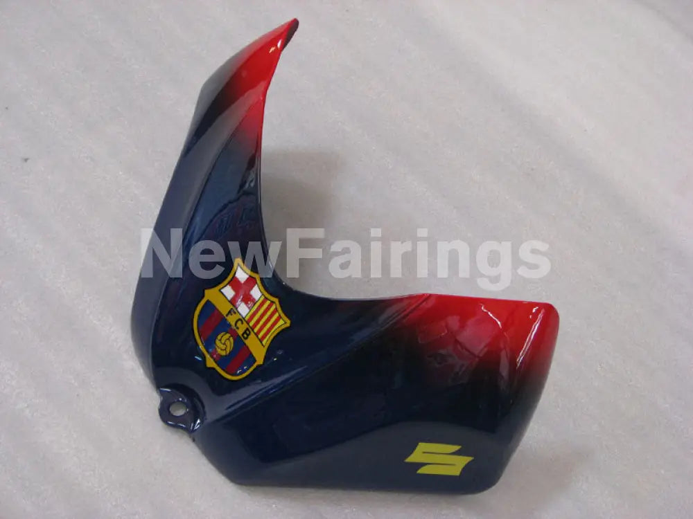 Red and Blue Yellow FCB - GSX-R750 06-07 Fairing Kit