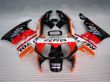 Charger l&#39;image dans la galerie, Red and Orange Black Repsol - CBR 900 RR 92-93 Fairing Kit -