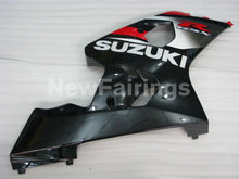 Charger l&#39;image dans la galerie, Red and Silver Black Factory Style - GSX-R750 04-05 Fairing