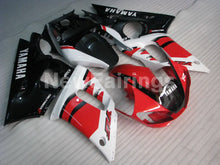 Charger l&#39;image dans la galerie, Red and White Black Factory Style - YZF-R6 98-02 Fairing Kit Vehicles &amp; Parts &gt; Vehicle Parts &amp; Accessories &gt; Motor