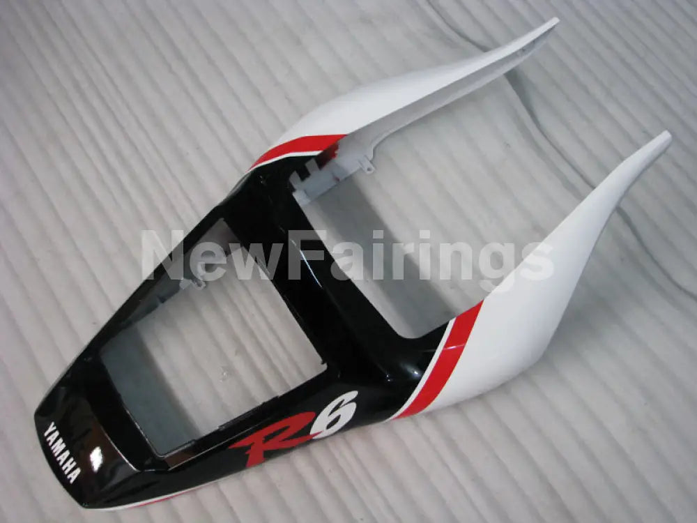 Red and White Black Factory Style - YZF-R6 98-02 Fairing Kit Vehicles & Parts > Vehicle Parts & Accessories > Motor