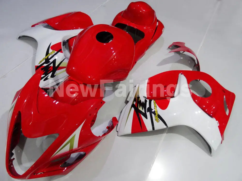 Red and White Factory Style - GSX1300R Hayabusa 08-20