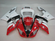 Charger l&#39;image dans la galerie, Red and White Factory Style - YZF-R1 00-01 Fairing Kit