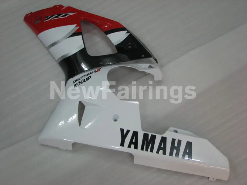 Red and White Factory Style - YZF-R1 00-01 Fairing Kit