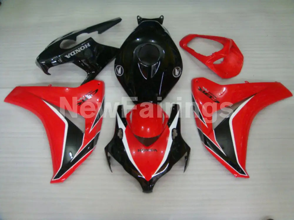 Red Black Factory Style - CBR1000RR 08-11 Fairing Kit -