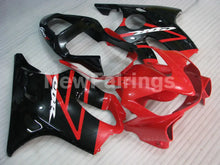 Charger l&#39;image dans la galerie, Red and Black Factory Style - CBR600 F4i 01-03 Fairing Kit -