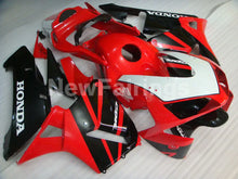 Charger l&#39;image dans la galerie, Red and Black Factory Style - CBR600RR 03-04 Fairing Kit -