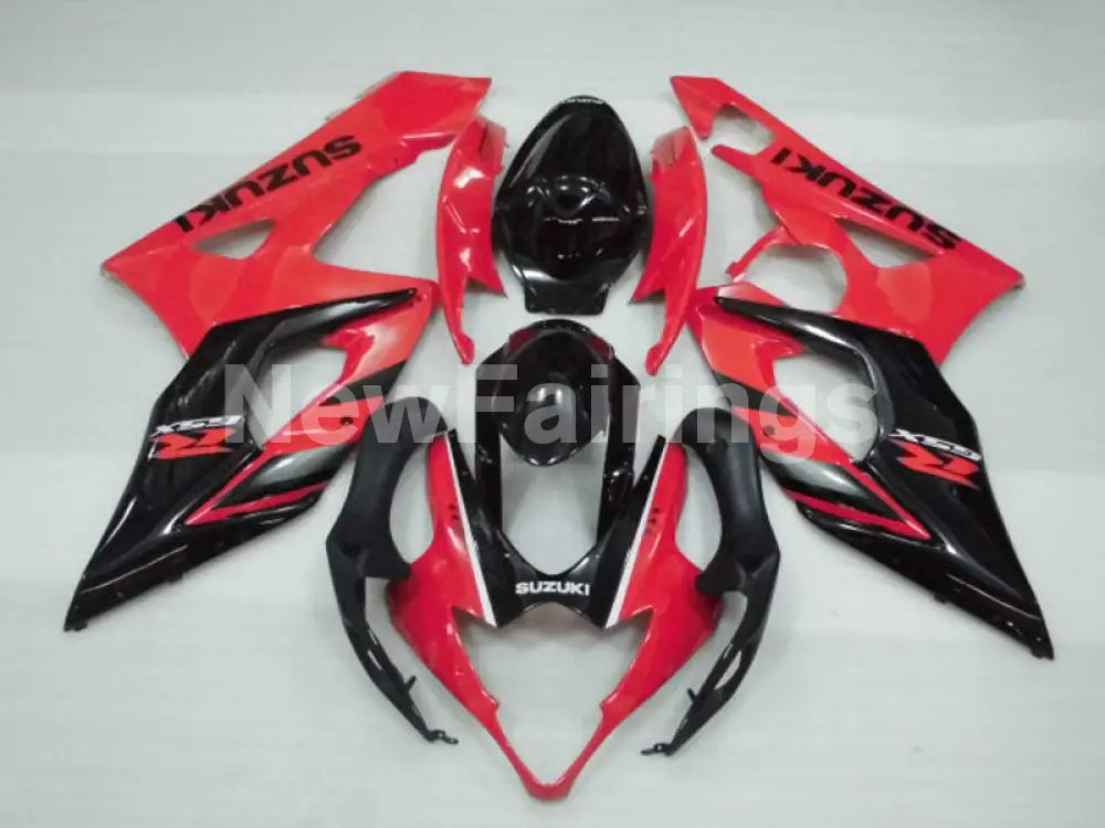 Red Black Factory Style - GSX - R1000 05 - 06 Fairing Kit