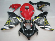 Charger l&#39;image dans la galerie, Red and Black ROCKSTAR - CBR1000RR 08-11 Fairing Kit -