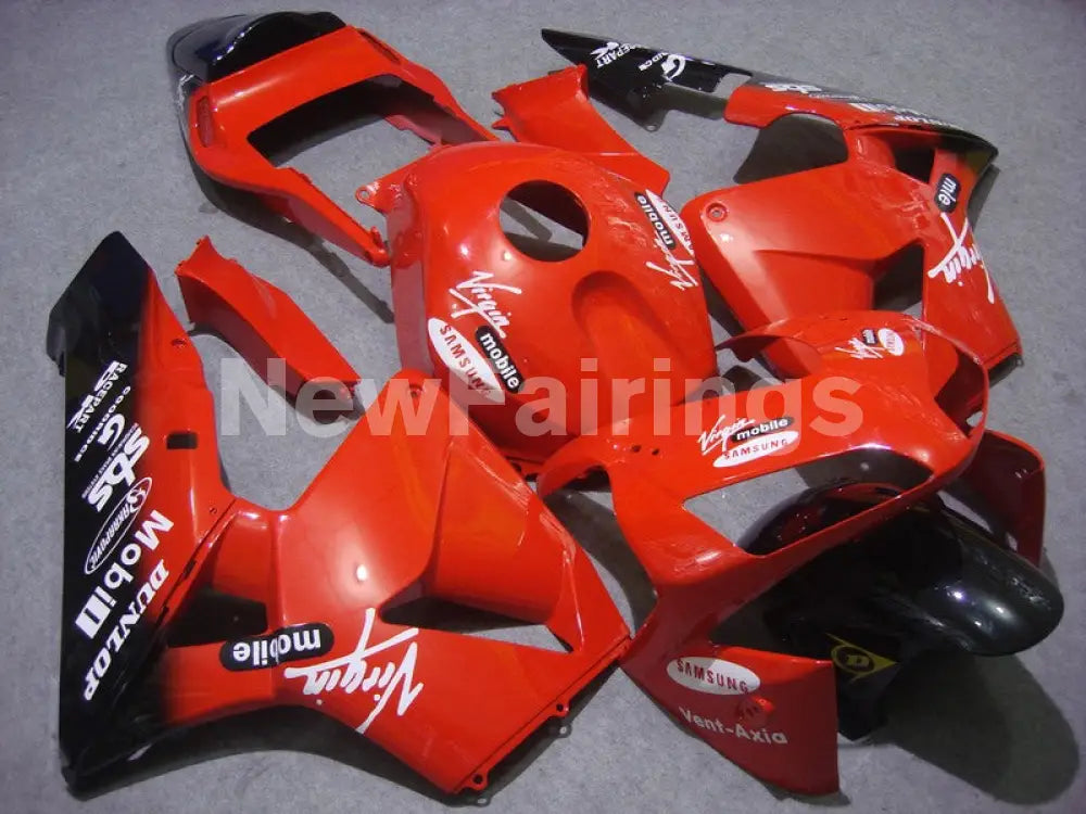 Red and Black Samsung Mobile - CBR600RR 03-04 Fairing Kit -