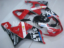 Charger l&#39;image dans la galerie, Red and Black White Factory Style - GSX-R750 04-05 Fairing