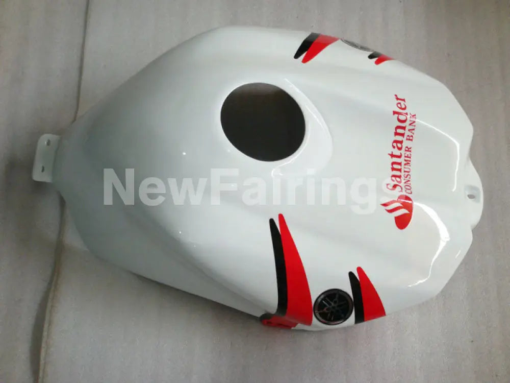 Red Black and White Santander - YZF-R1 04-06 Fairing Kit