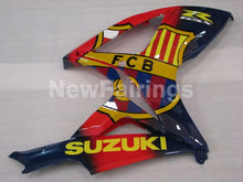 Charger l&#39;image dans la galerie, Red and Blue Yellow FCB - GSX-R750 06-07 Fairing Kit