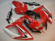 Charger l&#39;image dans la galerie, Red White and Black Factory Style - GSX-R600 06-07 Fairing