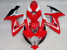 Charger l&#39;image dans la galerie, Red and White Black Factory Style - GSX-R600 06-07 Fairing