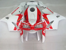 Charger l&#39;image dans la galerie, Red and White Factory Style - CBR600RR 05-06 Fairing Kit -