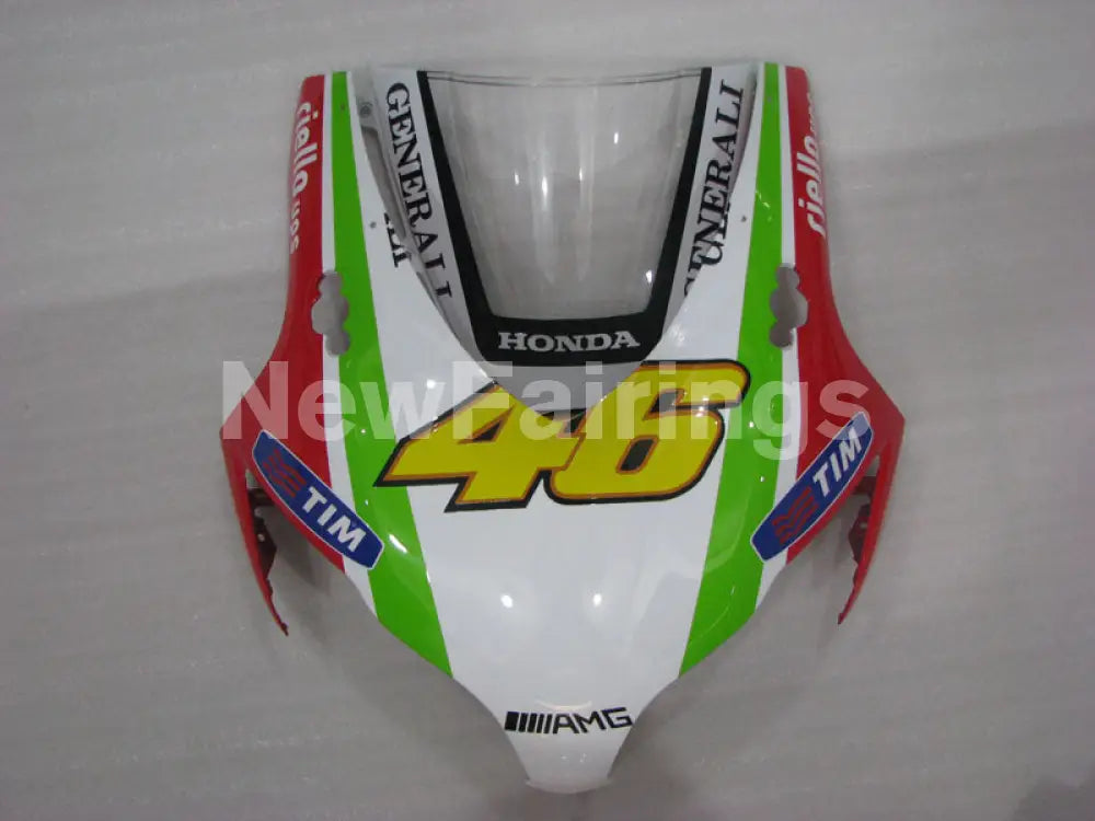 Red and White Green AMG - CBR1000RR 08-11 Fairing Kit -