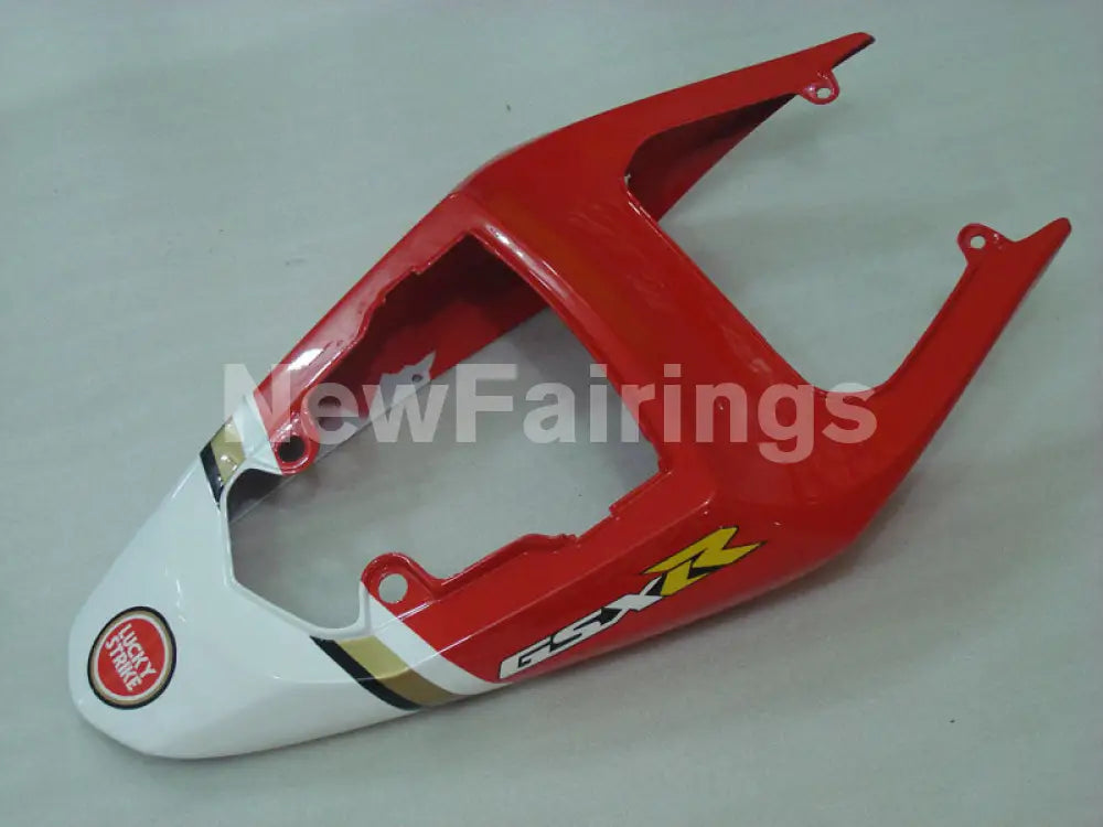 Red and White Lucky Strike - GSX-R600 04-05 Fairing Kit -