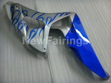 Charger l&#39;image dans la galerie, Silver and Blue Flame - CBR1000RR 06-07 Fairing Kit -