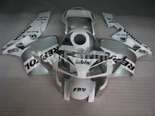 Charger l&#39;image dans la galerie, Silver and White Repsol - CBR600RR 03-04 Fairing Kit -