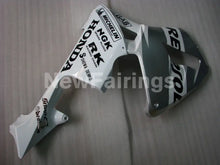 Charger l&#39;image dans la galerie, Silver and White Repsol - CBR600RR 03-04 Fairing Kit -