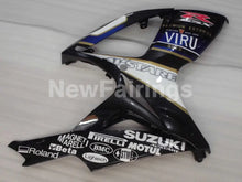 Charger l&#39;image dans la galerie, White and Black Blue Dark Dog - GSX-R750 06-07 Fairing Kit