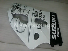 Charger l&#39;image dans la galerie, White and Black Corona - GSX-R600 96-00 Fairing Kit -