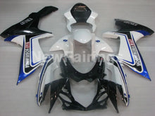 Charger l&#39;image dans la galerie, White and Blue Black Yoshimura - GSX-R600 11-24 Fairing Kit