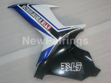 Charger l&#39;image dans la galerie, White and Blue Black Yoshimura - GSX-R600 11-24 Fairing Kit