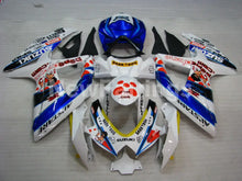 Charger l&#39;image dans la galerie, White and Blue Dark Dog - GSX-R600 08-10 Fairing Kit