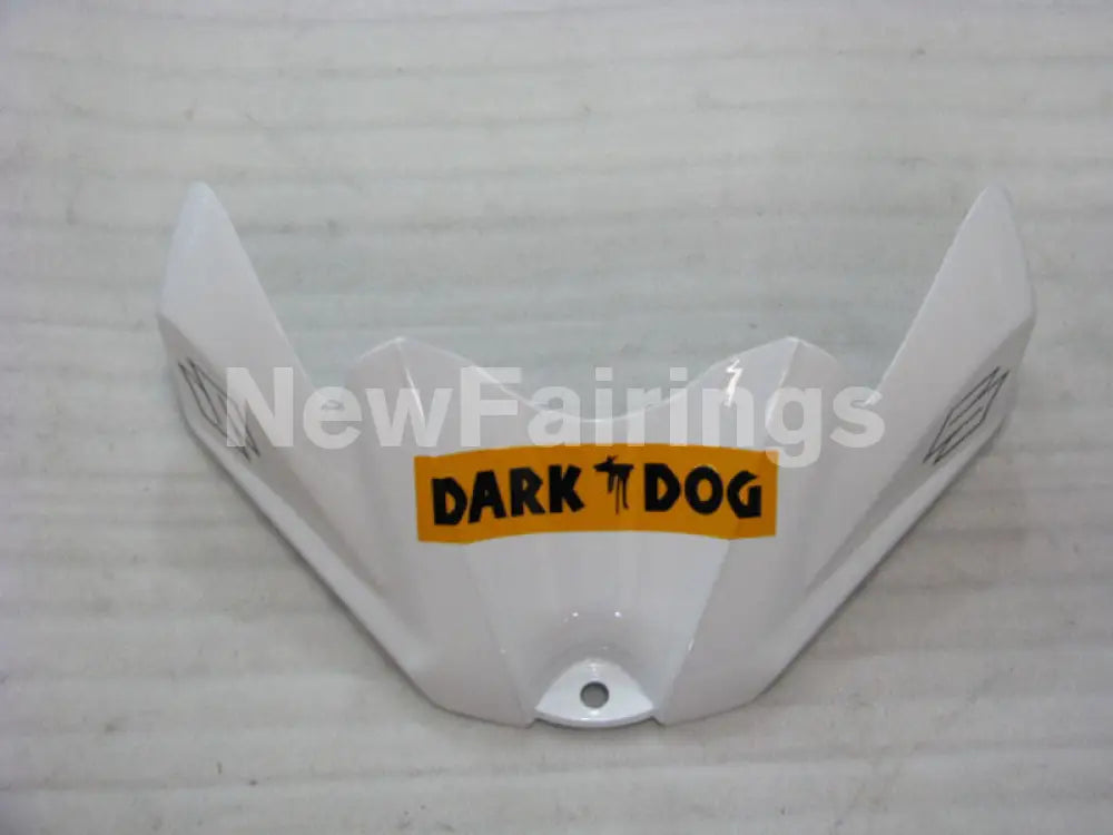 White and Blue Dark Dog - GSX-R600 08-10 Fairing Kit