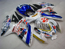 Charger l&#39;image dans la galerie, White and Blue Dark Dog - GSX-R600 08-10 Fairing Kit