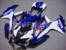 Charger l&#39;image dans la galerie, White and Blue Factory Style - GSX-R750 08-10 Fairing Kit